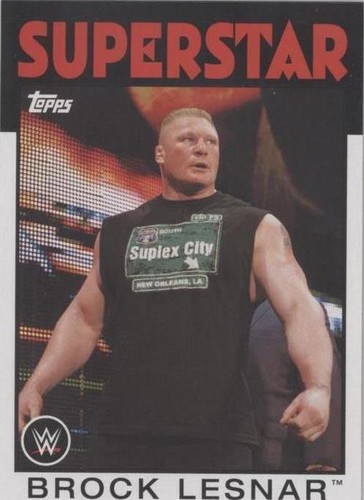 2016 Topps Heritage WWE - Brock Lesnar #7