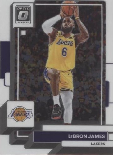 2022-23 Panini Donruss Optic Winner Stays Insert #2 - Lebron James