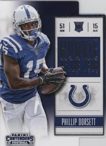 2015 Panini Contenders Phillip Dorsett #ROY10