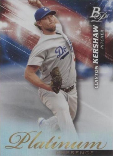 2018 Bowman Platinum - Clayton Kershaw #PP-17