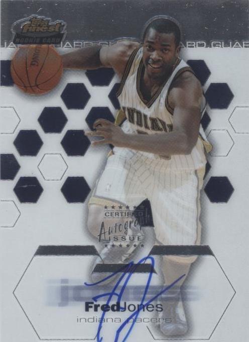 Topps Finest 2002-03 - Fred Jones #175