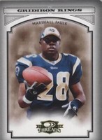 2006 Donruss Threads Marshall Faulk #PGK-33