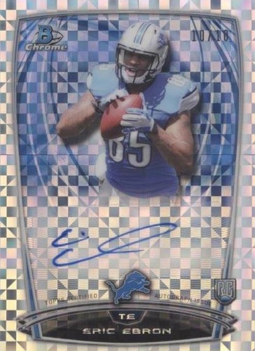 2014 Bowman Chrome Eric Ebron #RCRA-EE