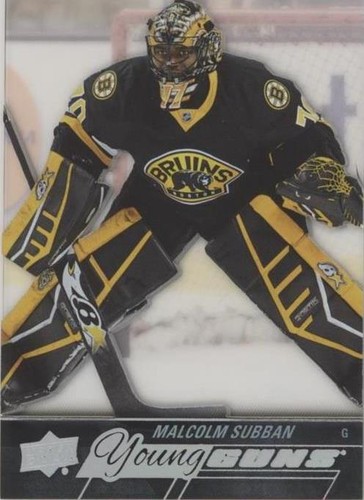 2015-16 Upper Deck - Malcolm Subban #211