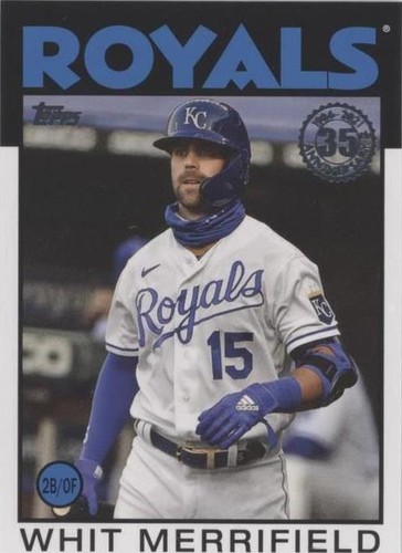 2021 Topps - Whit Merrifield #86B-45