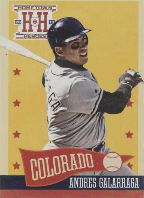 Panini Hometown Heroes 2013 - Andres Galarraga #152