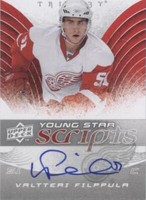2008-09 Upper Deck Trilogy - Valtteri Filppula #YS-VF