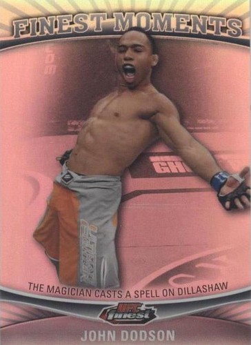 2012 Topps Finest UFC - John Dodson #FM-JD