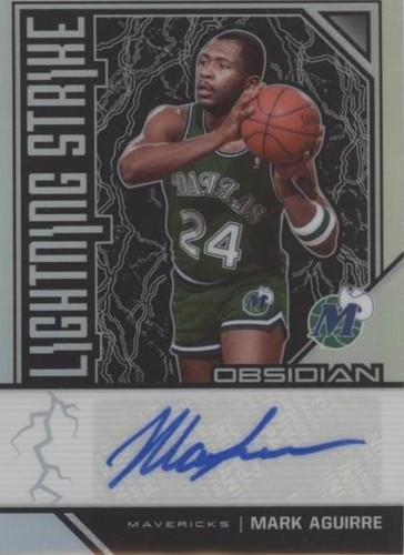 2019-20 Panini Obsidian - Mark Aguirre #LS-MAG