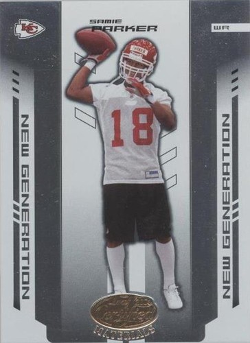 2004 Leaf Certified Materials Samie Parker #194