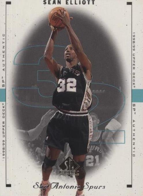 1998-99 SP Authentic - Sean Elliott #77