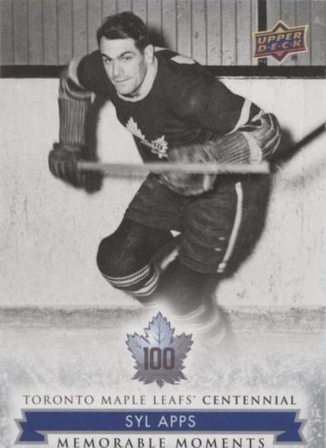 2017 Upper Deck Toronto Maple Leafs Centennial - Syl Apps #170