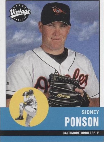 2001 Upper Deck Vintage - Sidney Ponson #70
