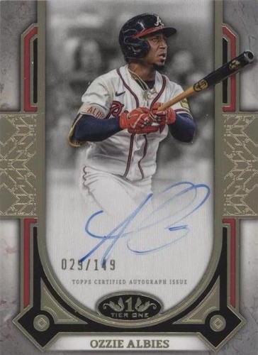 2024 Topps Tier One - Ozzie Albies #PPA-OA