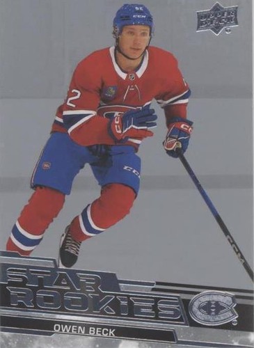 2023-24 Upper Deck Star Rookies - Owen Beck #9