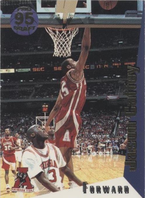1995 Collect-A-Card Pro Draft - Jason Caffey #36