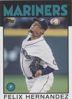 2014 Topps Archives - Félix Hernández #132