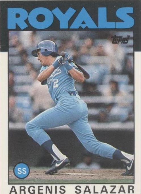 1986 Topps Traded - Angel Salazar #96T
