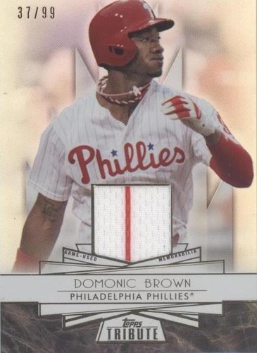 2014 Topps Tribute - Domonic Brown #FYR-DB