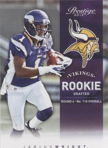 2012 Playoff Prestige Jarius Wright #288