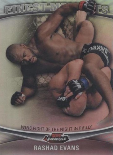2012 Topps Finest UFC - Rashad Evans #FM-RE