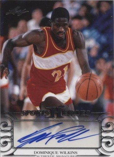 2016 Leaf Sports Heroes - Dominique Wilkins #BA-DW1