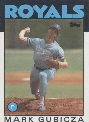 1986 Topps - Mark Gubicza #644