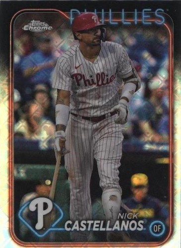 2024 Topps Chrome Logofractor Edition - Nick Castellanos #219