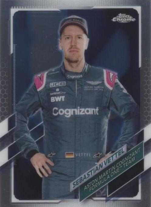 2021 Topps Chrome Formula 1 - Sebastian Vettel #7