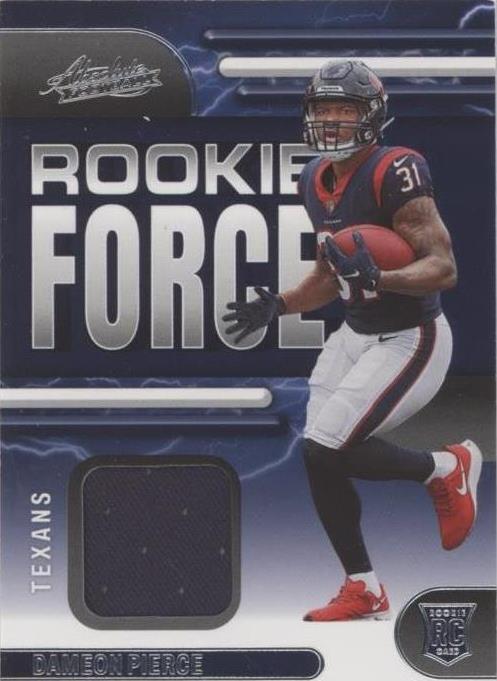 2022 Panini Absolute Dameon Pierce #RF-27