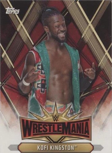 2019 Topps WWE Road to Wrestlemania - Kofi Kingston #WM-35