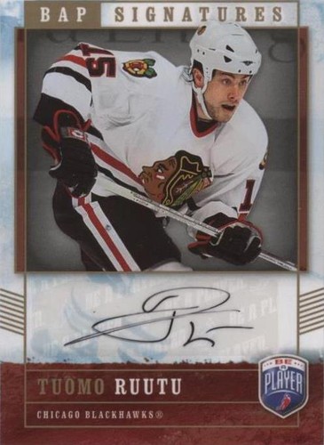 2006-07 Upper Deck Be a Player - Tuomo Ruutu #TR