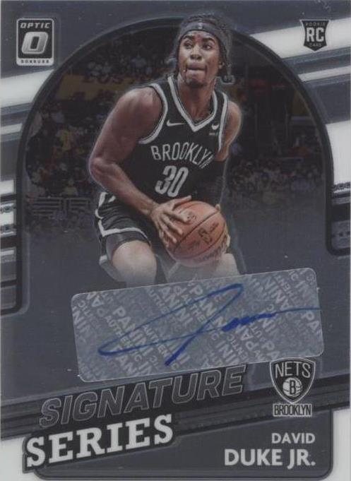 2021-22 Panini Donruss Optic - David Duke Jr. #SS-DDJ