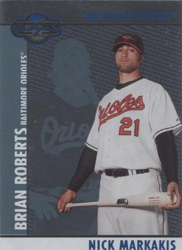 2008 Topps Co-Signers - Brian Roberts Nick Markakis #011