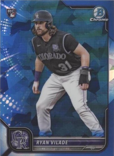 2022 Bowman Chrome Sapphire Edition - Ryan Vilade #14