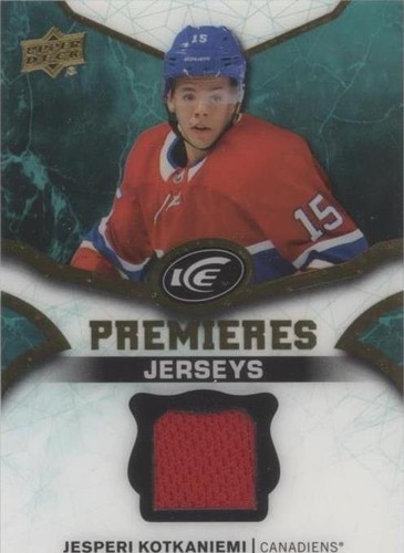 2018-19 Upper Deck Ice - Jesperi Kotkaniemi #IPJ-JK