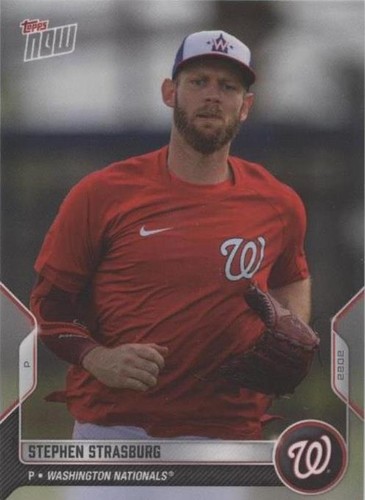 2022 Topps Now Road to Opening Day - Stephen Strasburg #OD-294