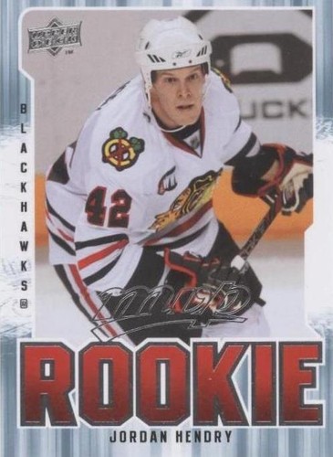 2008-09 Upper Deck MVP - Jordan Hendry #330