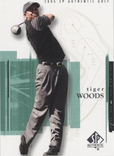 2005 SP Authentic - Tiger Woods #1
