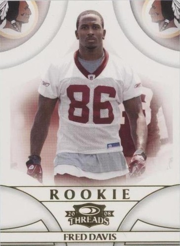2008 Donruss Threads Fred Davis #182