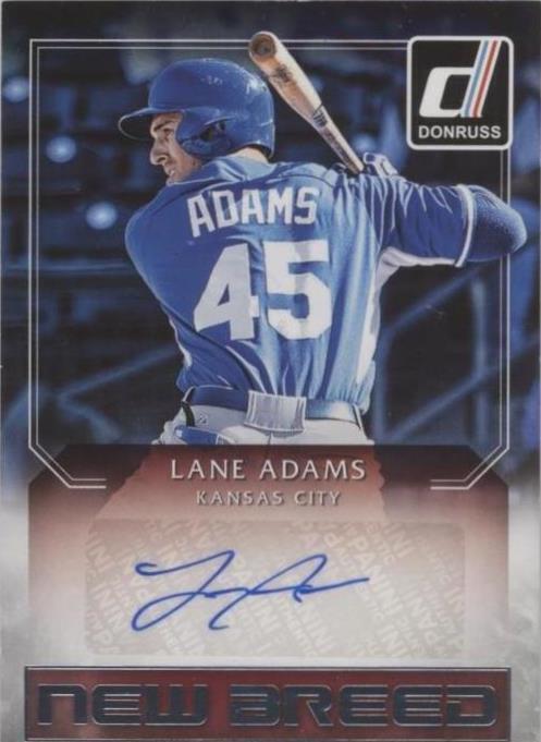 2016 Panini Donruss - Lane Adams #NB-LA