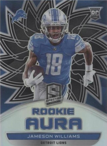2022 Panini Spectra Jameson Williams #AUR-JWI