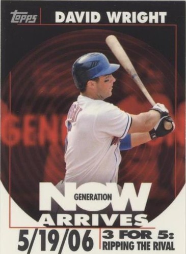 2007 Topps - David Wright #GNV28