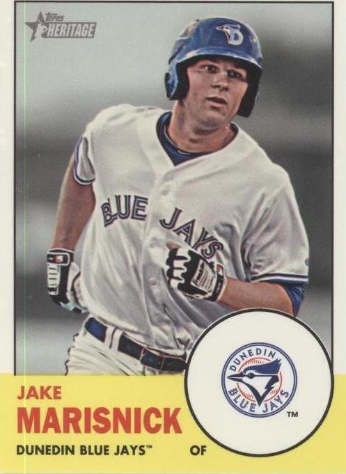 Topps Heritage 2012 edición de ligas menores - Jake Marisnick #15