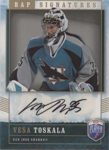 2006-07 Upper Deck Be a Player - Vesa Toskala #VT