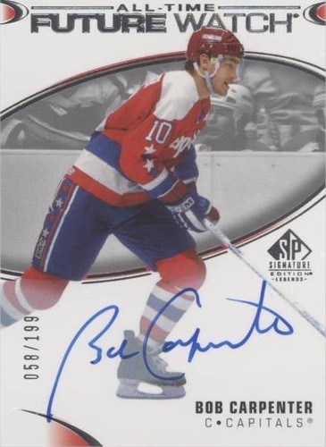 2020-21 Upper Deck SP Signature Edition Legends - Bob Carpenter #388