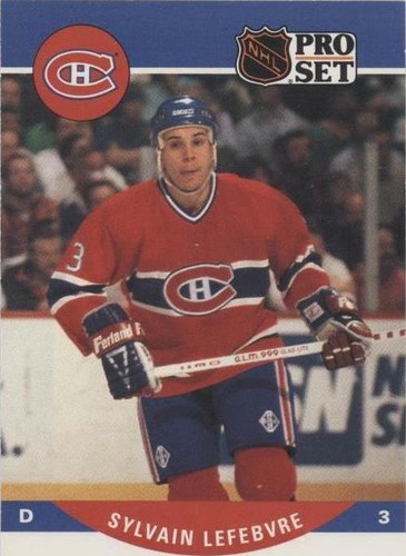 1990-91 Pro Set - Sylvain Lefebvre #472