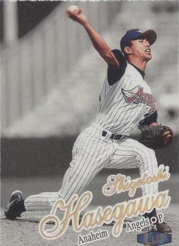 PACIFIC 1999 SHIGETOSHI HASEGAWA #7 PITCHER ANAHEIM ANGELS
