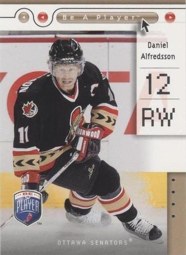 2005-06 Upper Deck Be a Player - Daniel Alfredsson #63