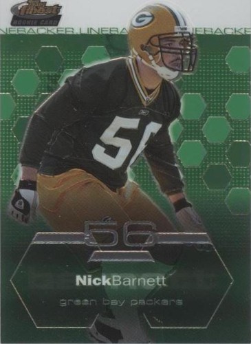 2003 Topps Finest Nick Barnett #86